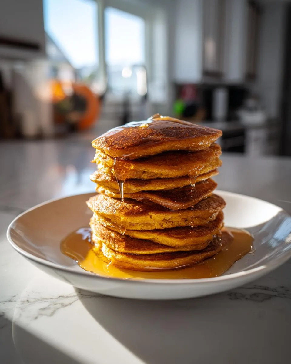 2-Ingredient Pumpkin Pancakes - detail 2
