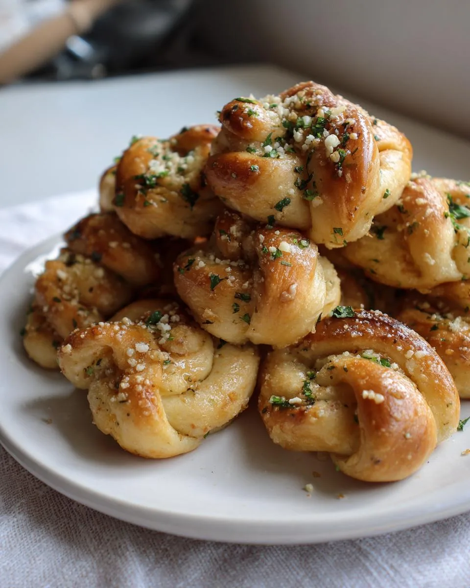 Air Fryer Garlic Knots - detail 4