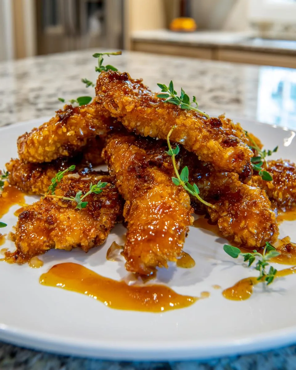 Baked Crunchy Hot Honey Chicken - detail 2
