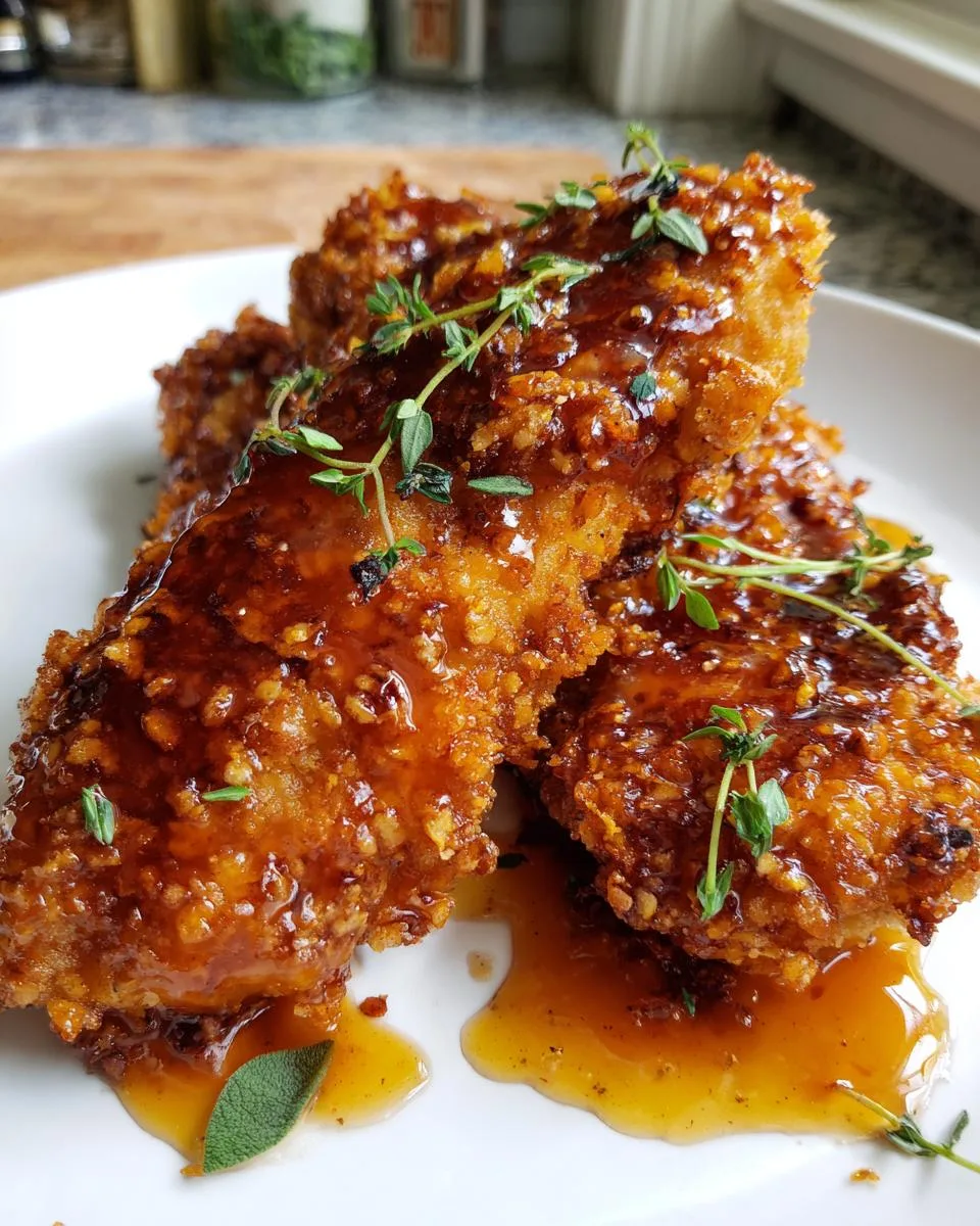 Baked Crunchy Hot Honey Chicken - detail 4