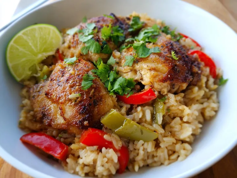 Caribbean Chicken and Rice