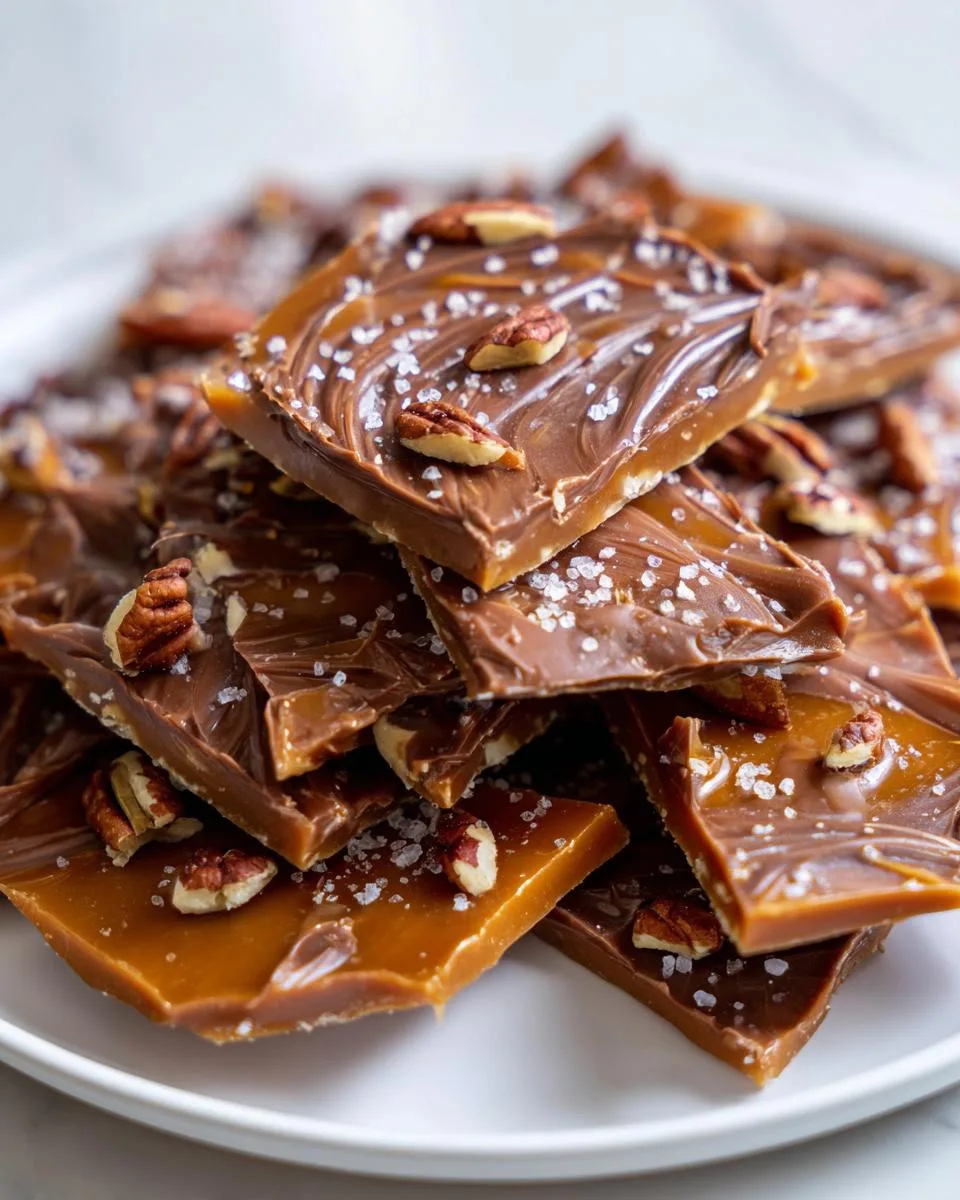 Chewy Christmas Toffee - detail 3