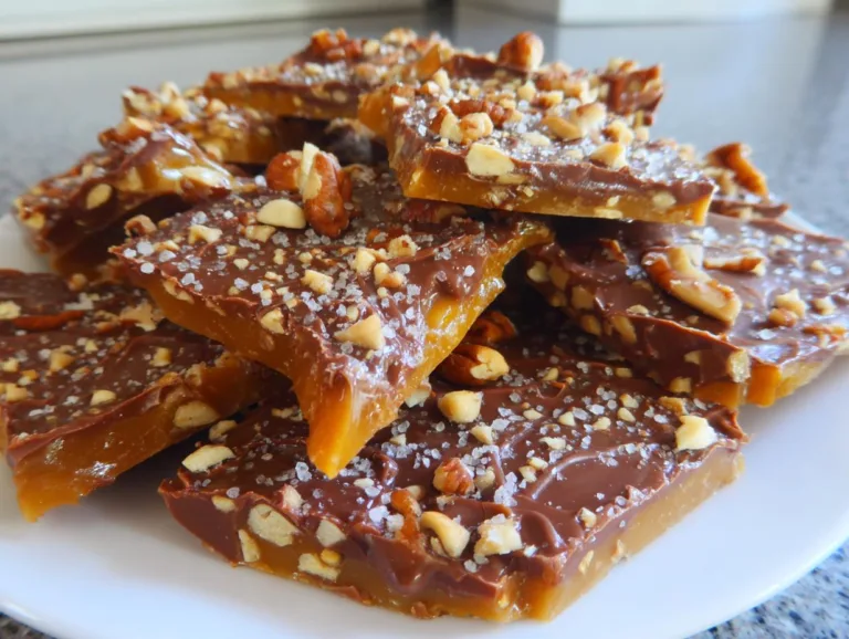 Chewy Christmas Toffee