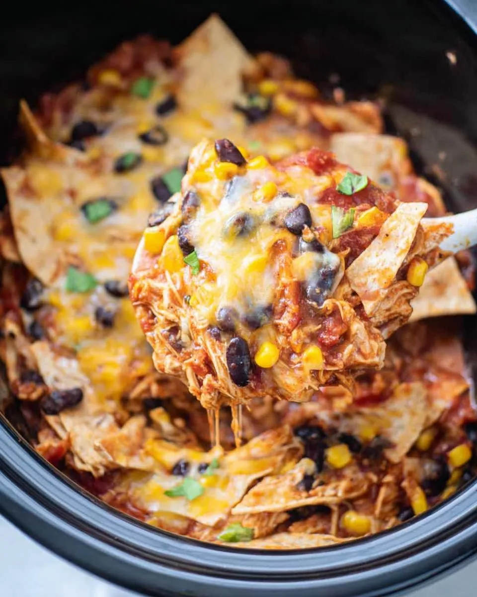 Chicken Enchilada Crock Pot - detail 4