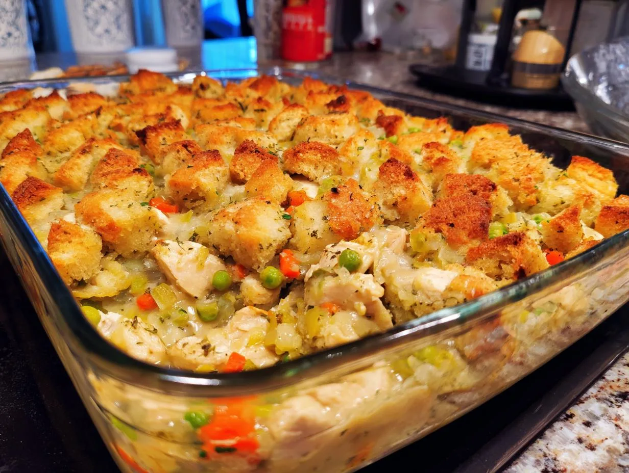 5-Star Chicken and Stuffing Casserole For Your Family