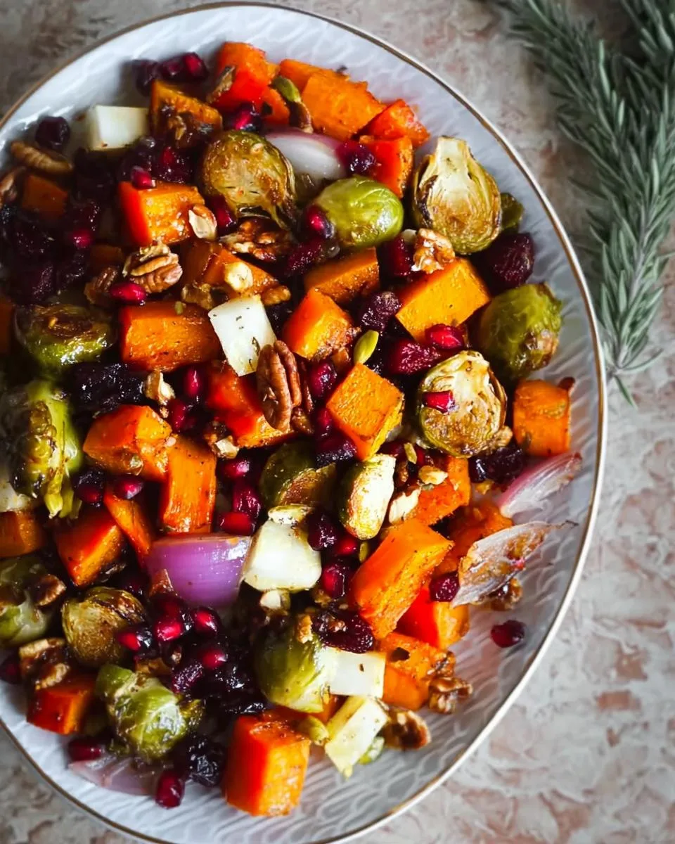 Christmas Side Dish: Roasted Winter Vegetables - detail 3