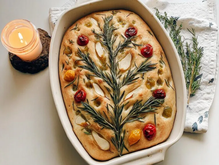 Christmas Tree Focaccia