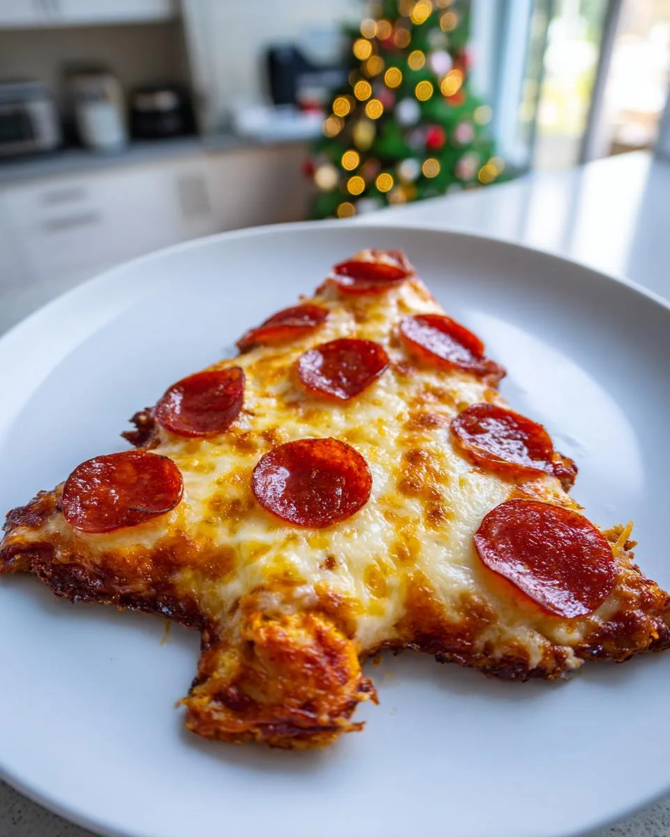 Christmas Tree Pizza - detail 3