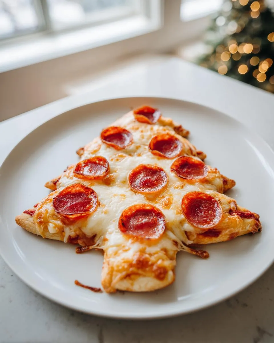 Christmas Tree Pizza - detail 4