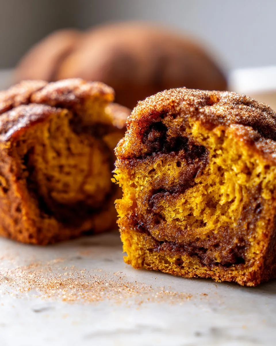 Cinnamon Swirl Pumpkin Mini Bread - detail 4