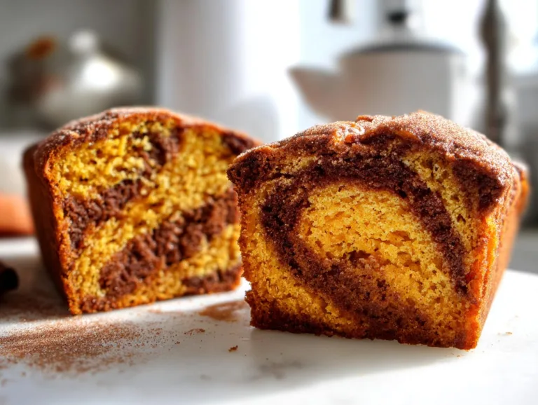 Cinnamon Swirl Pumpkin Mini Bread
