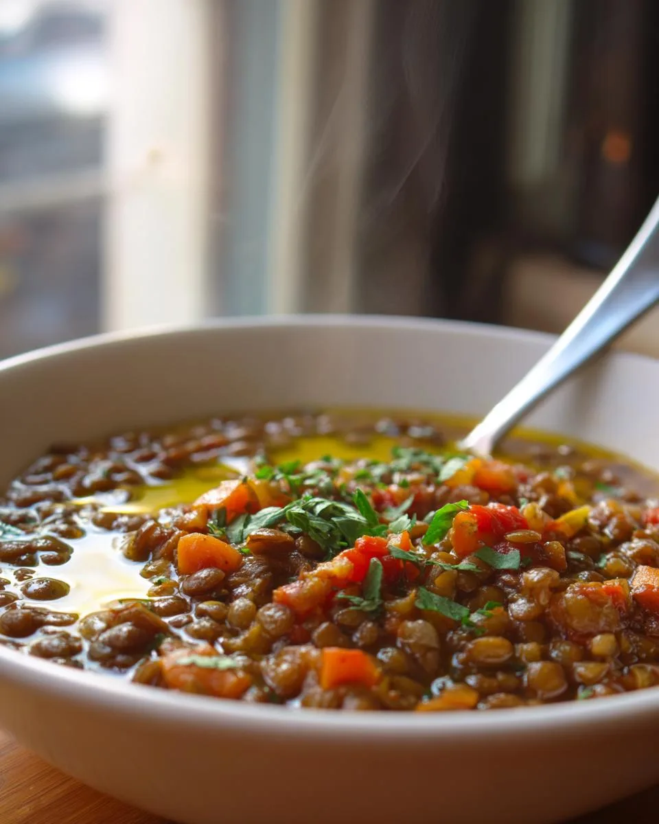 Classic Lentil Soup - detail 3