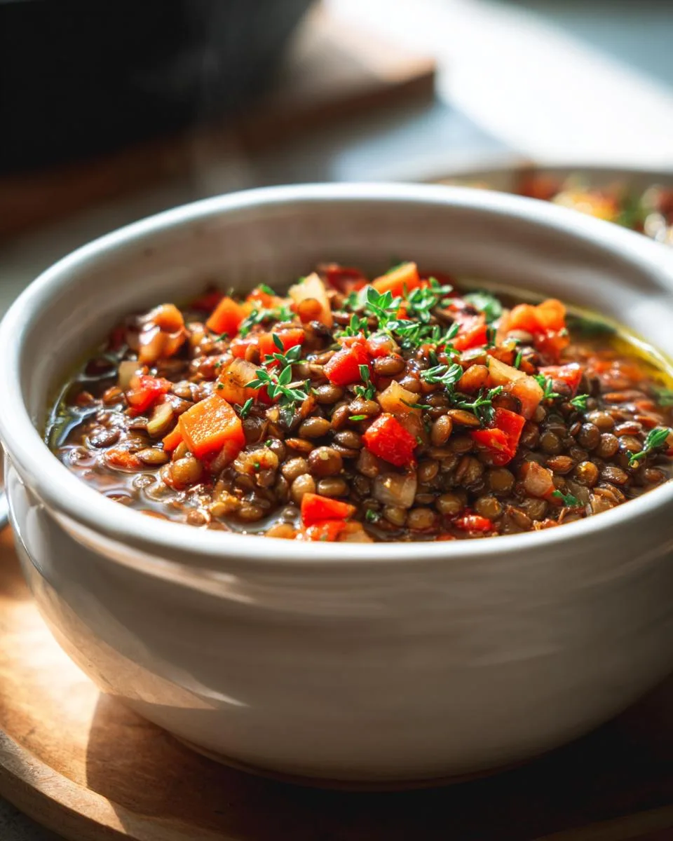 Classic Lentil Soup - detail 1