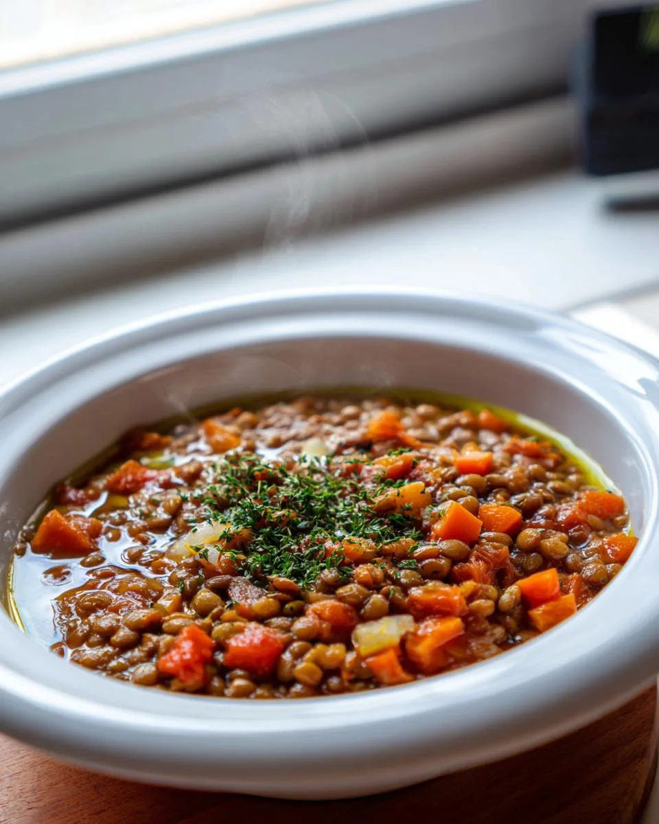Classic Lentil Soup - detail 2