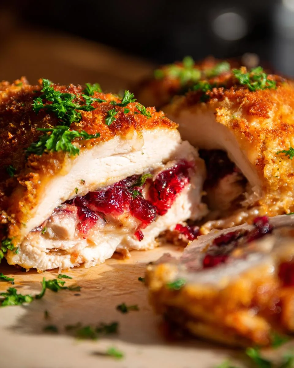 Cranberry Brie Stuffed Chicken - detail 2