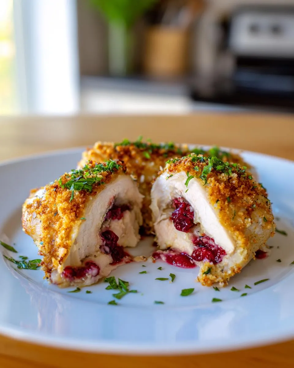 Cranberry Brie Stuffed Chicken - detail 3