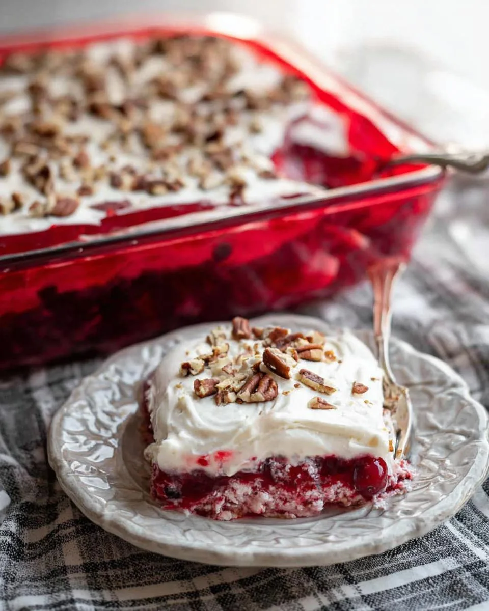 Cranberry Jello Salad - detail 4