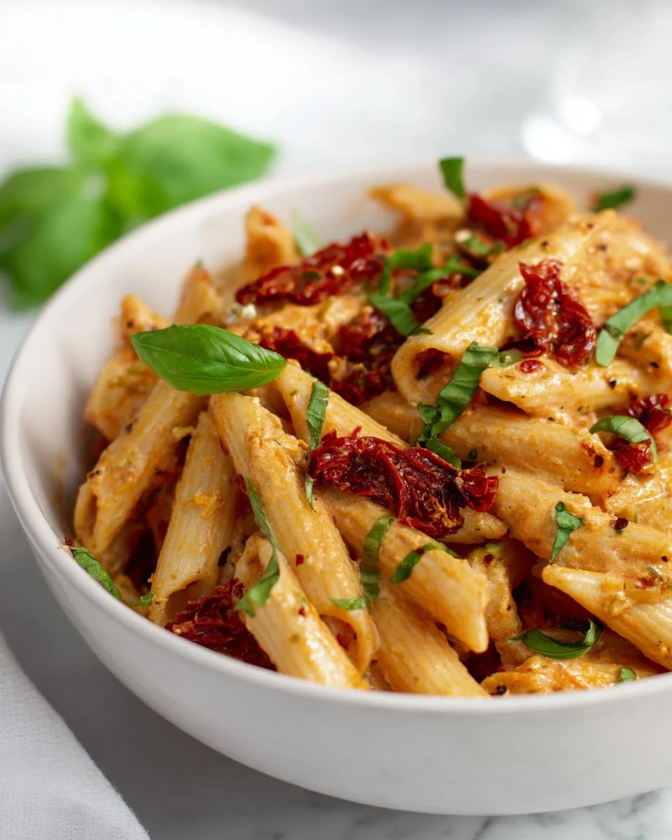 Creamy Sun-Dried Tomato Pasta - detail 1