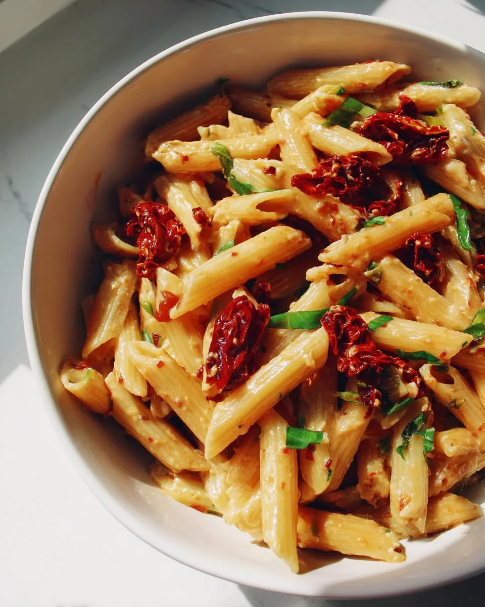 Creamy Sun-Dried Tomato Pasta - detail 2
