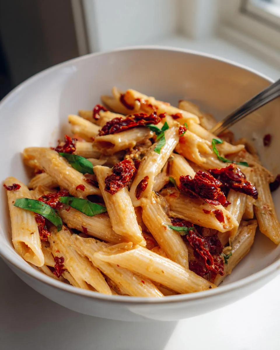 Creamy Sun-Dried Tomato Pasta - detail 3