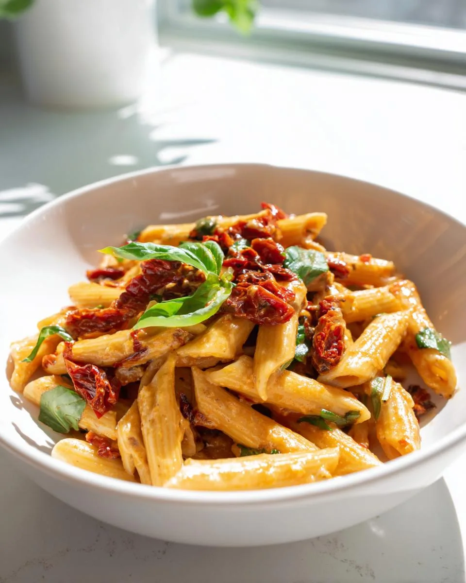 Creamy Sun-Dried Tomato Pasta - detail 4