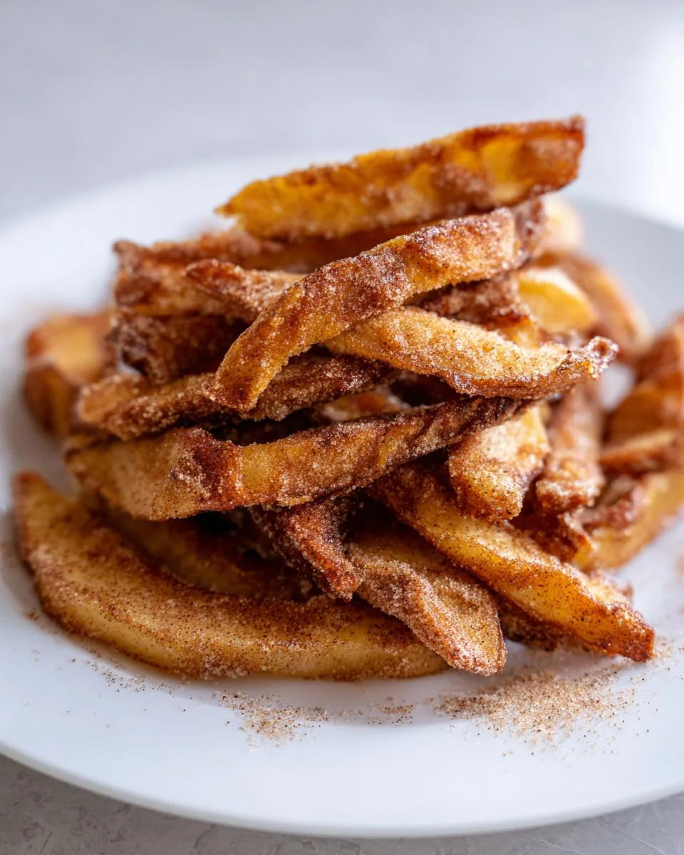 Crispy Air Fryer Apple Fries - detail 2
