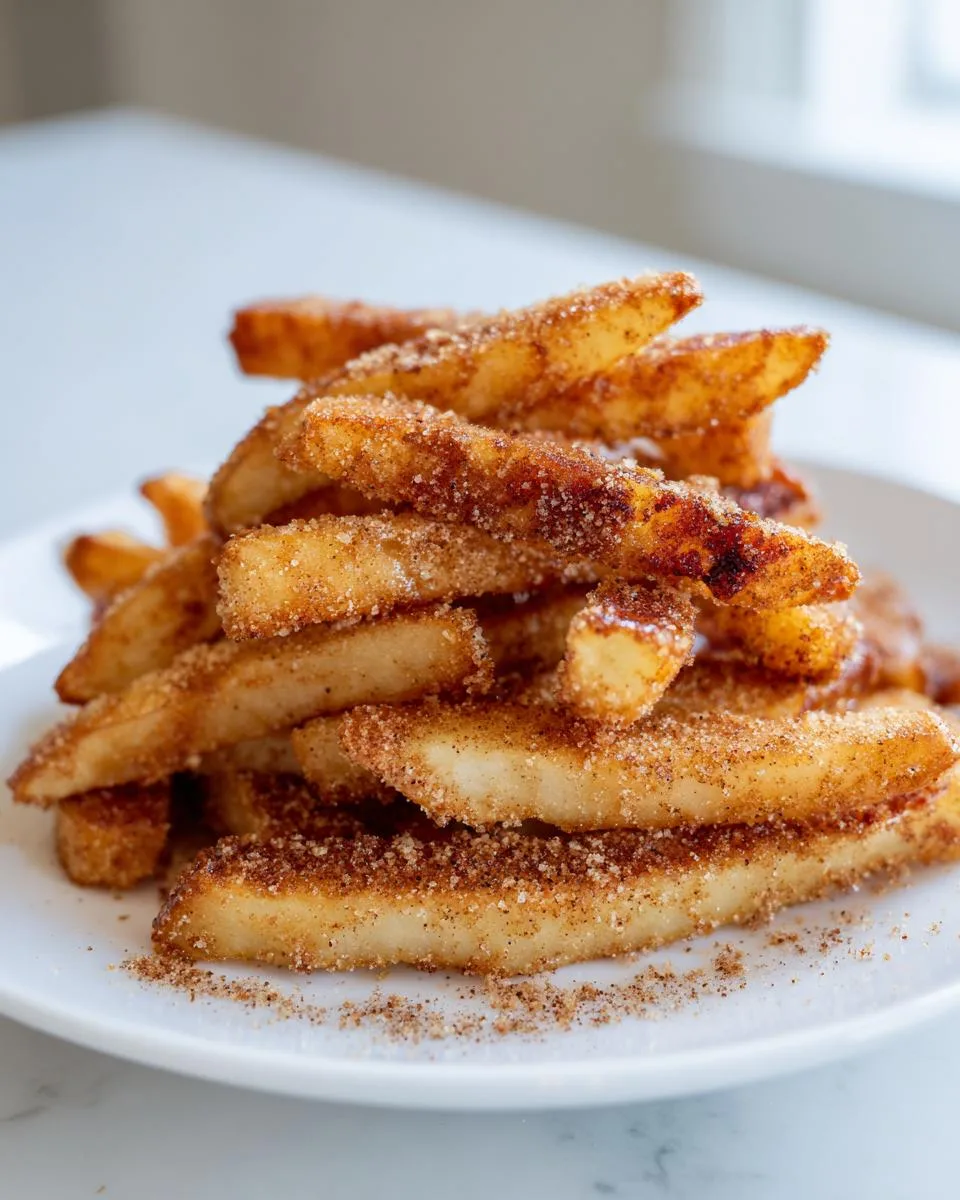 Crispy Air Fryer Apple Fries - detail 3