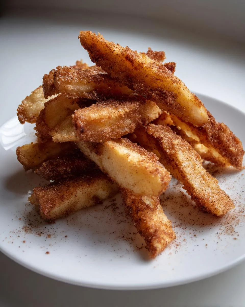 Crispy Air Fryer Apple Fries - detail 4