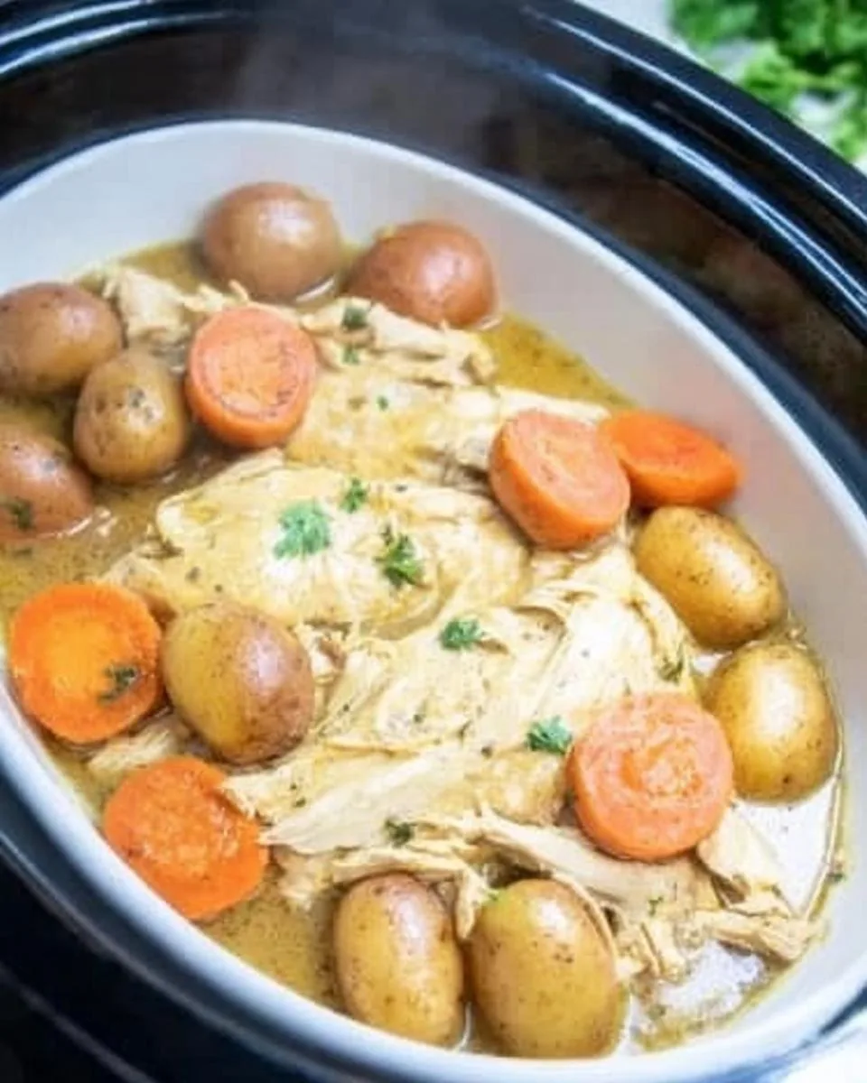 Crockpot Ranch Chicken - detail 3