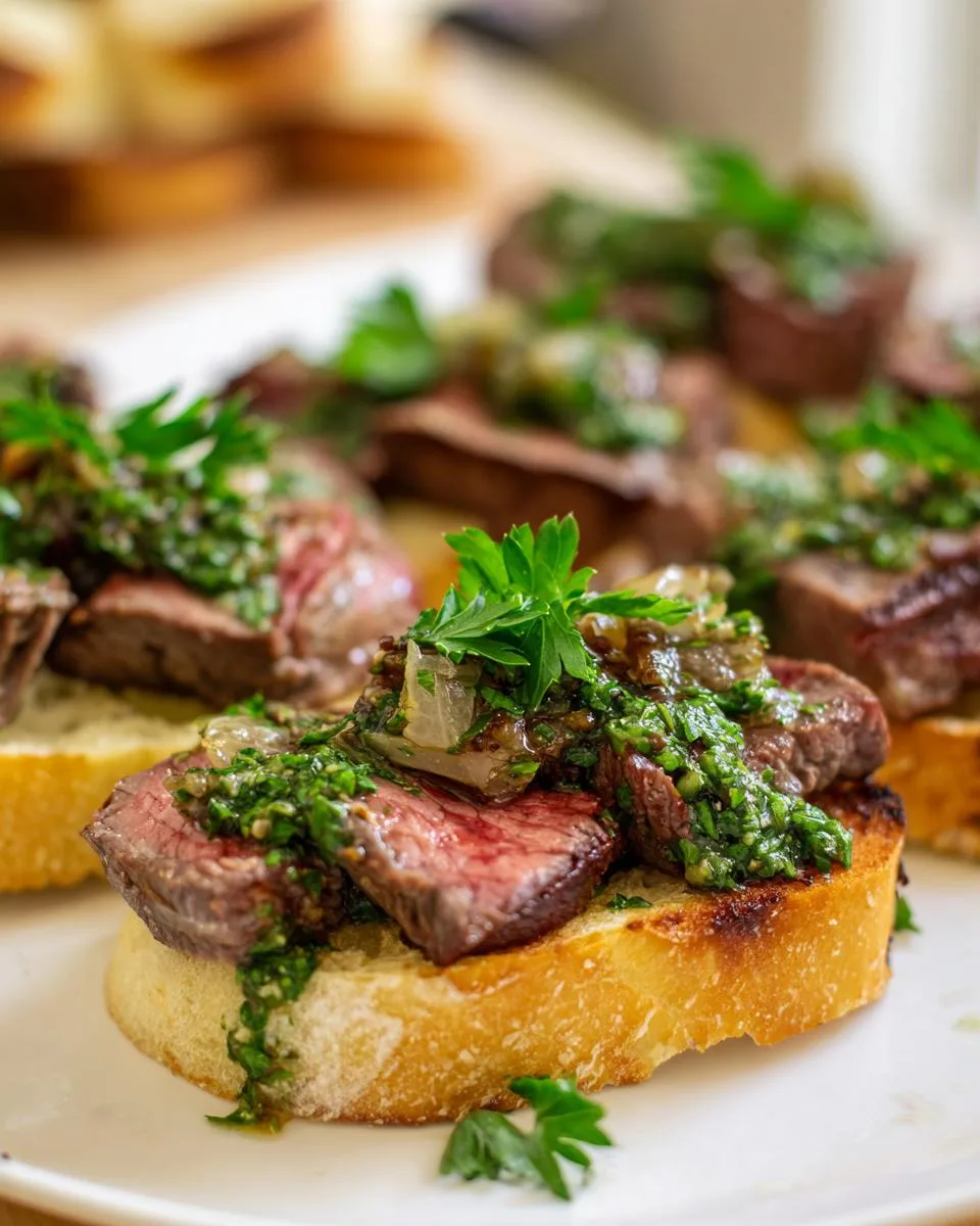 Easy Steak Crostini - detail 4