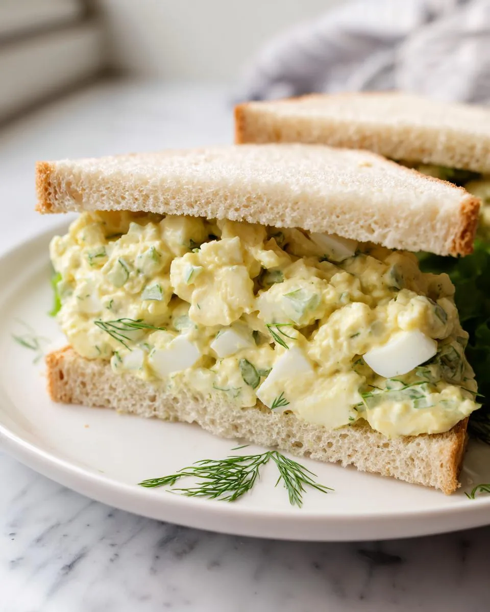 Egg Salad Tea Sandwiche - detail 2