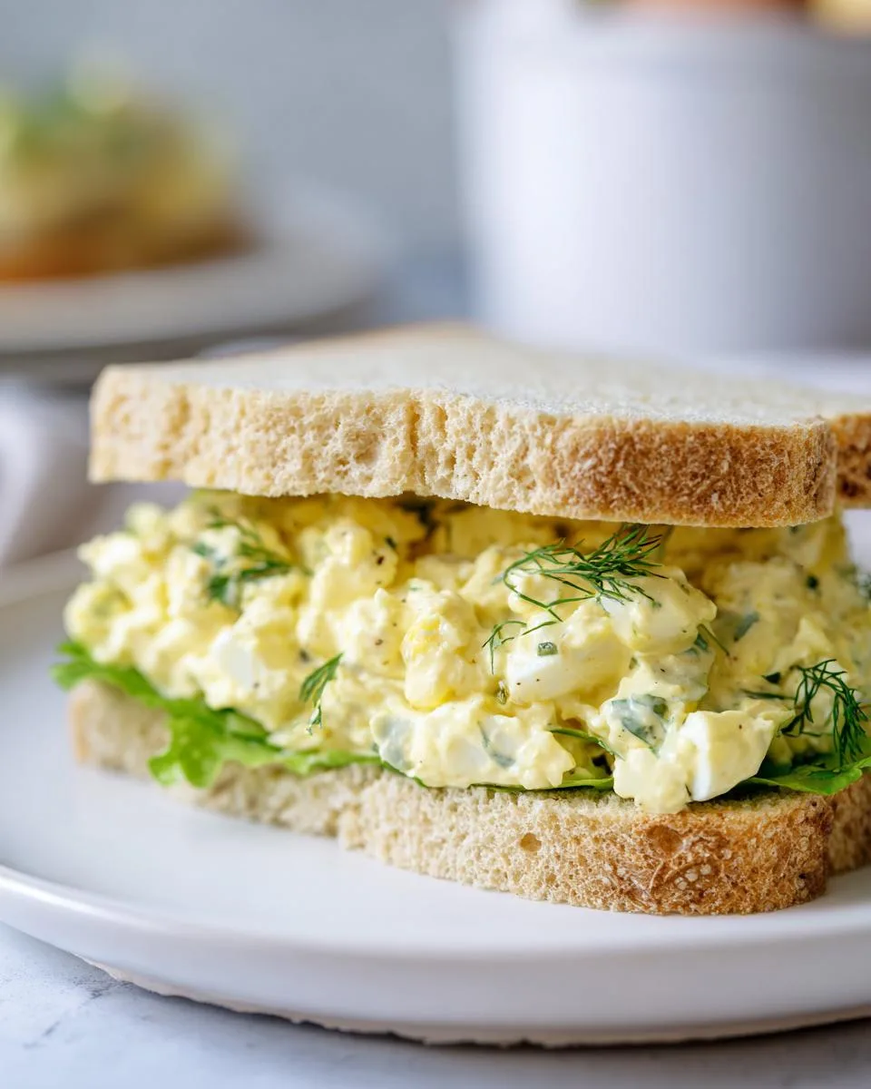 Egg Salad Tea Sandwiche - detail 3