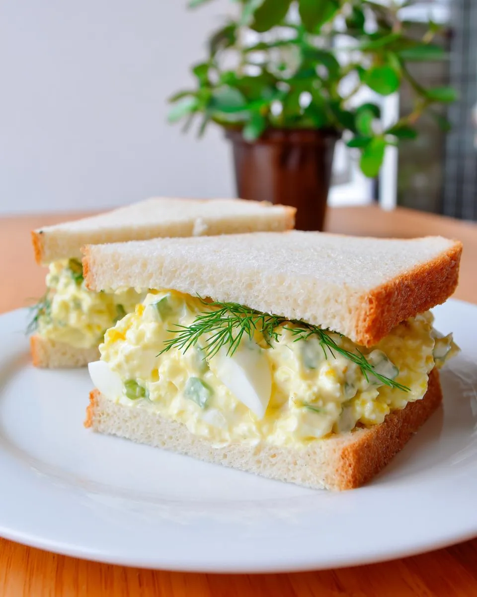 Egg Salad Tea Sandwiche - detail 4