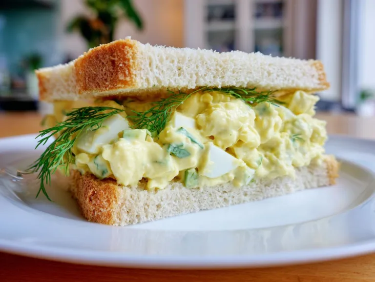 Egg Salad Tea Sandwiche