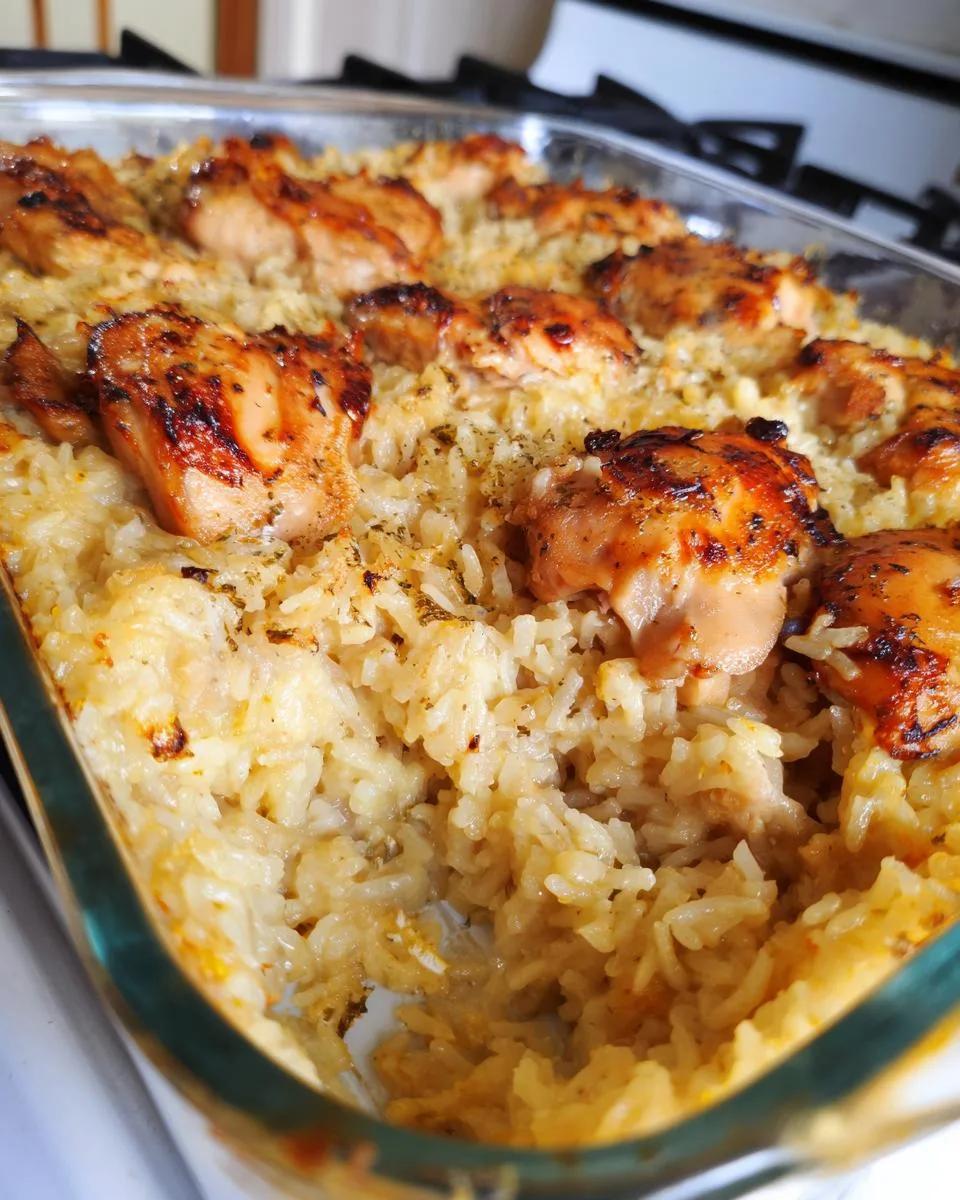 Forgotten Chicken and Rice - detail 3