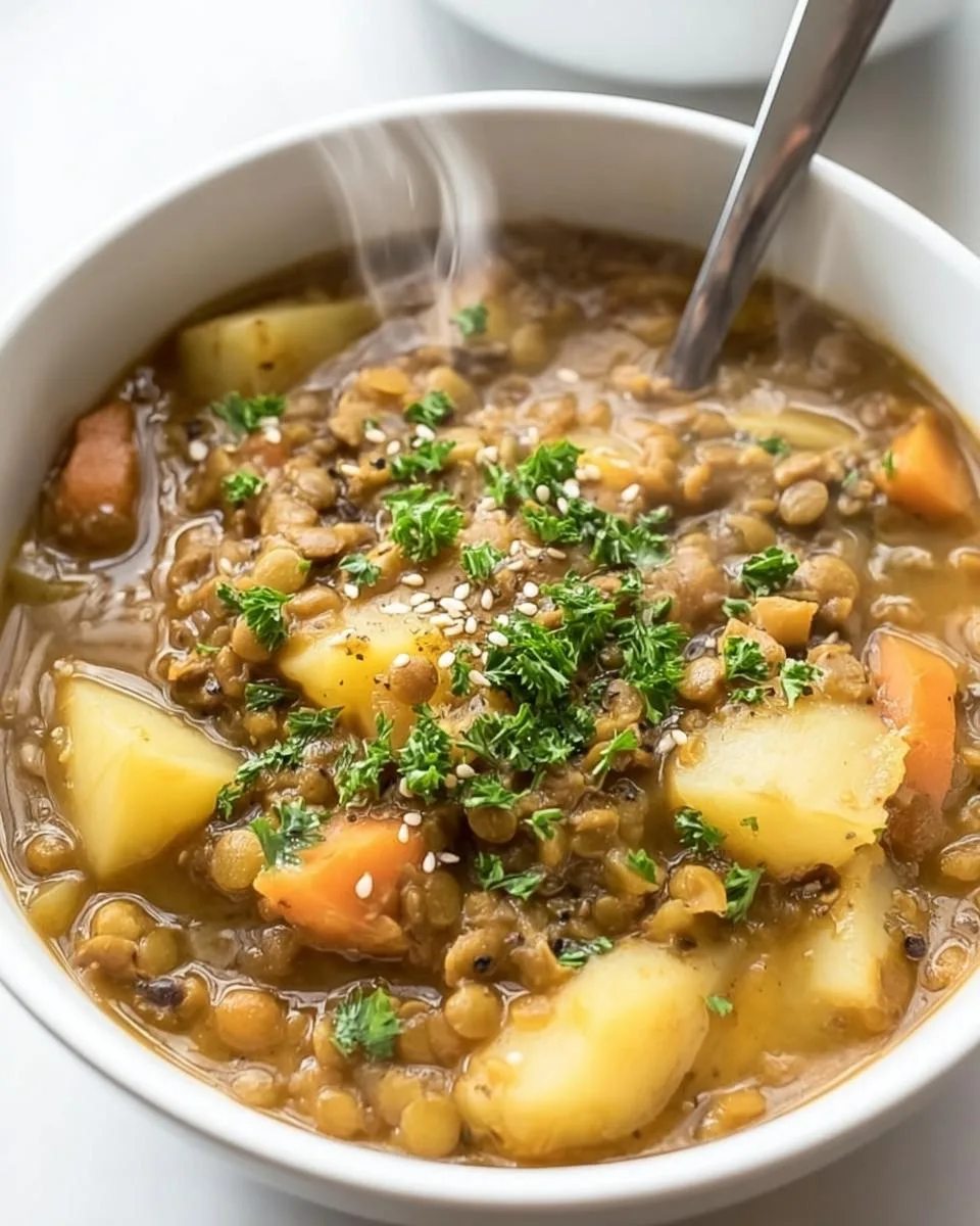 Golden Lentil Soup - detail 2