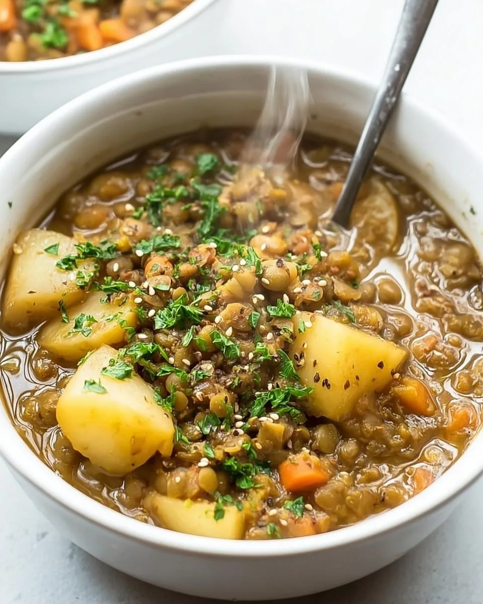 Golden Lentil Soup - detail 4