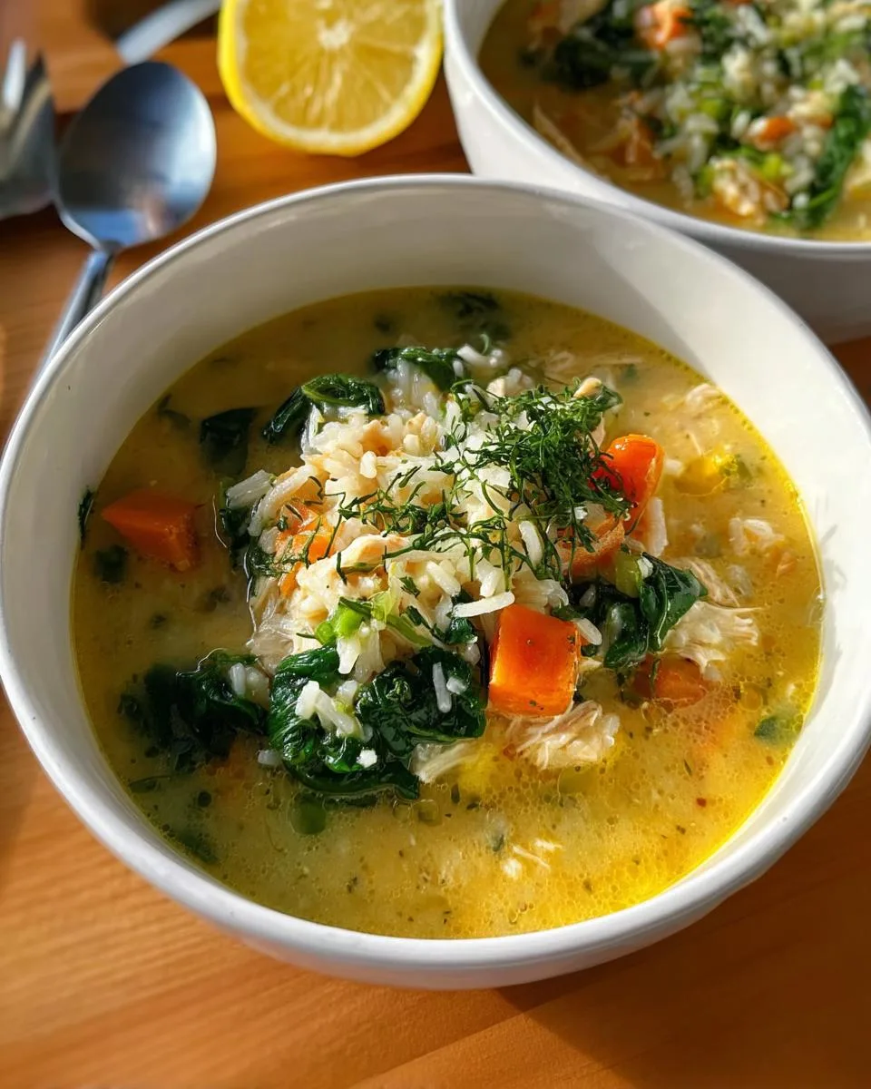 Greek Lemon Chicken Soup - detail 4