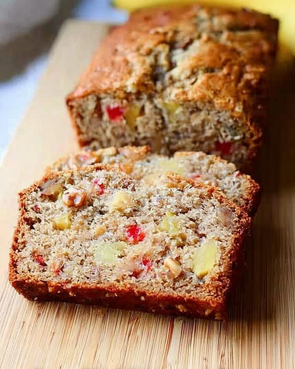 Hawaiian Banana Nut Bread - detail 1