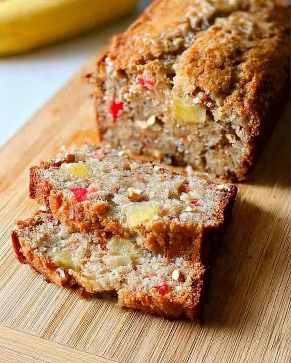 Hawaiian Banana Nut Bread - detail 2
