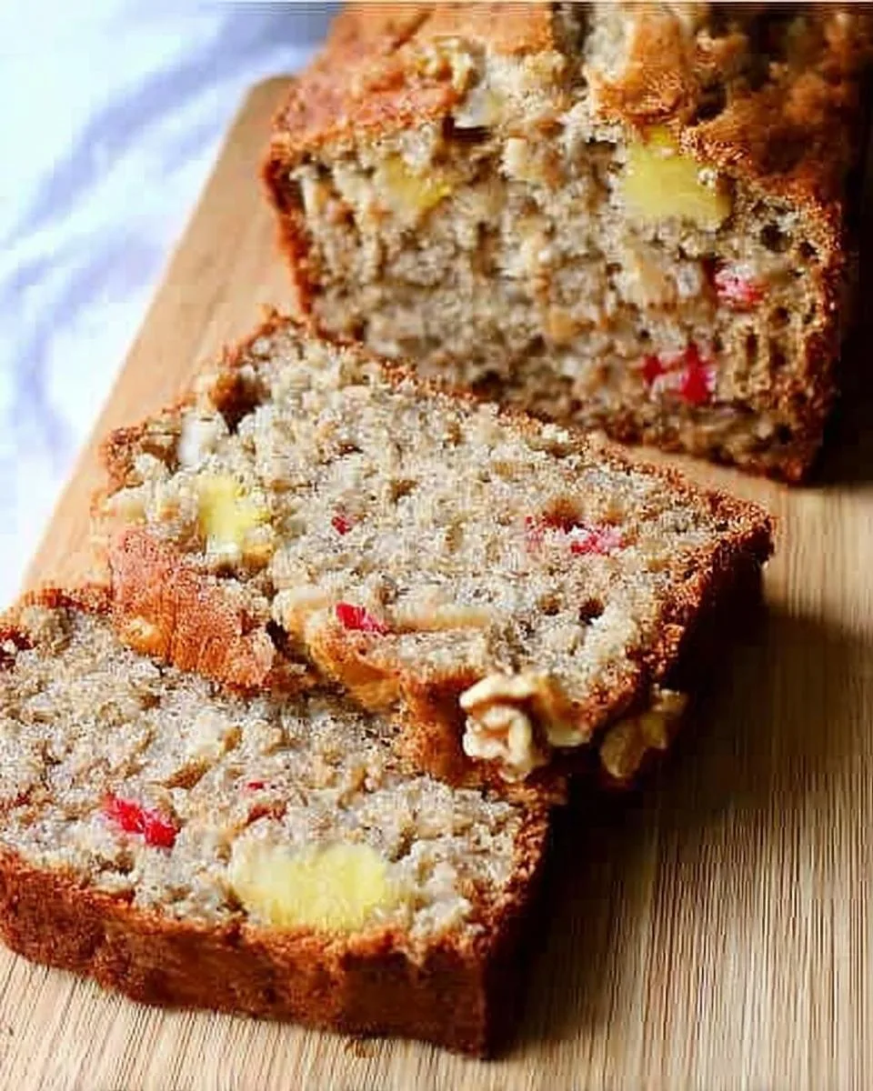 Hawaiian Banana Nut Bread - detail 3