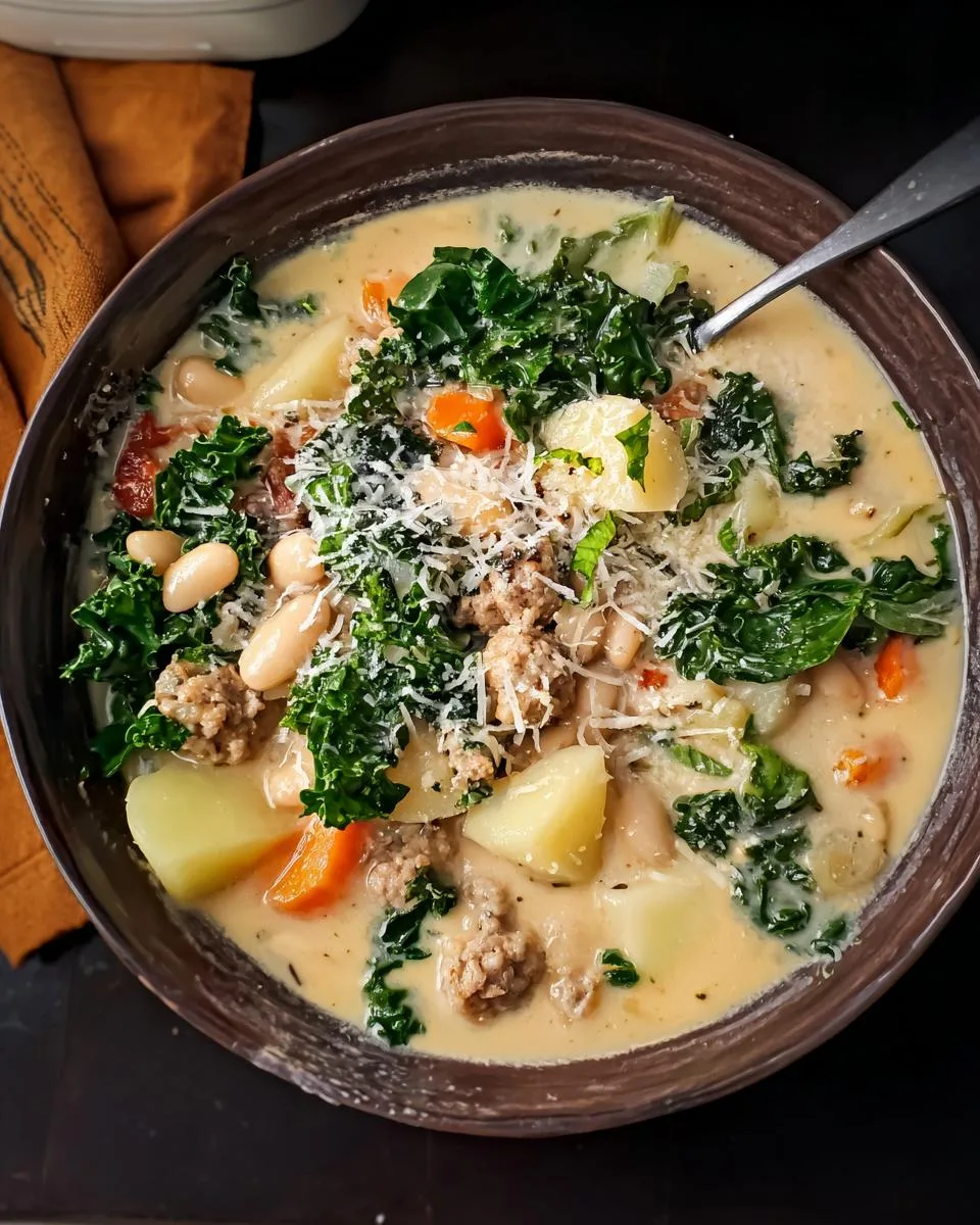 High Protein White Bean Soup - detail 2
