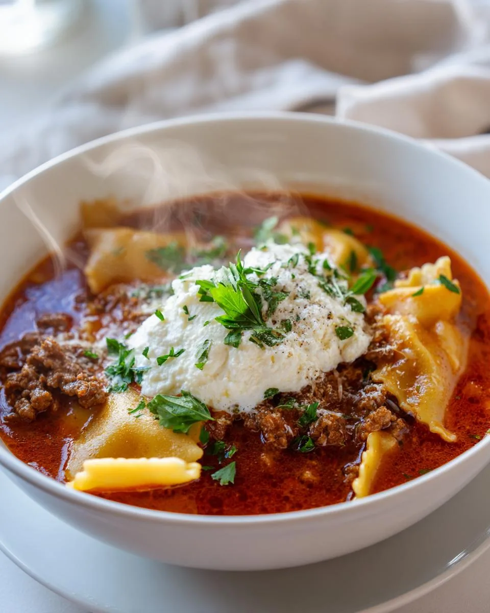 Lasagna Soup - detail 4