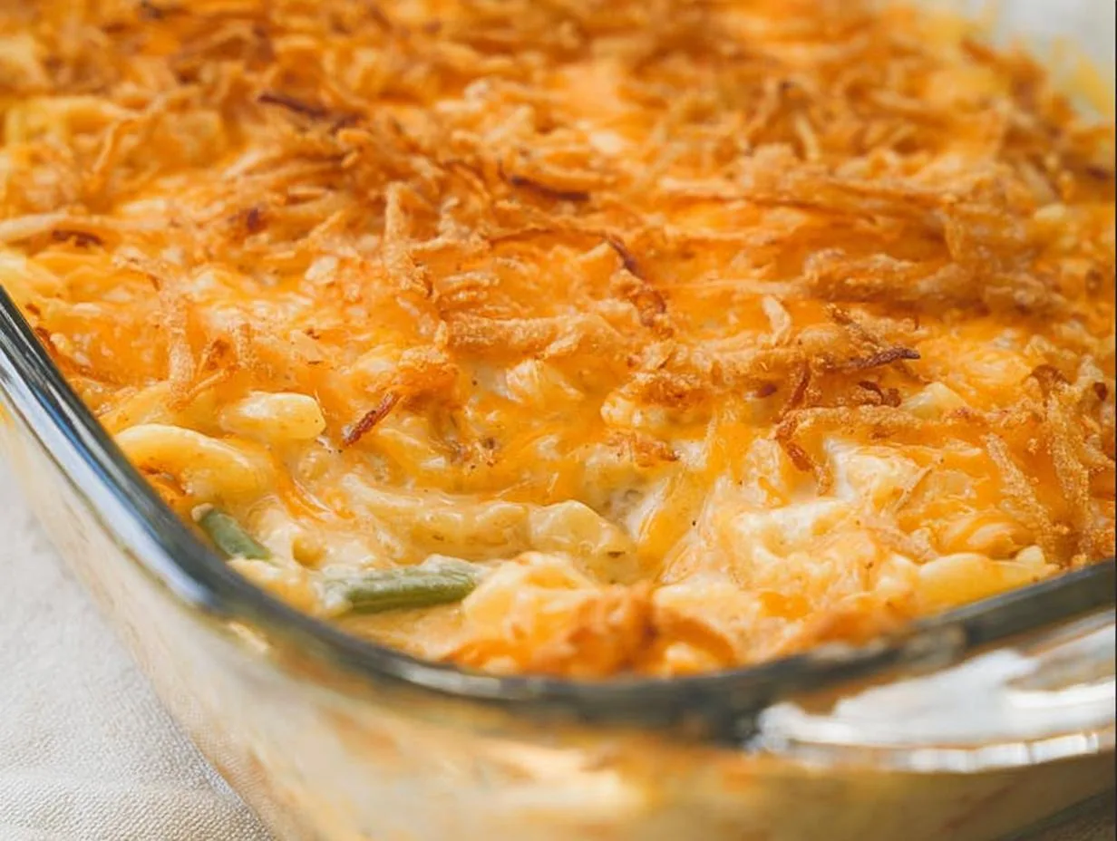 Ultimate Mac and Cheese Green Bean Casserole in Just 45 Min