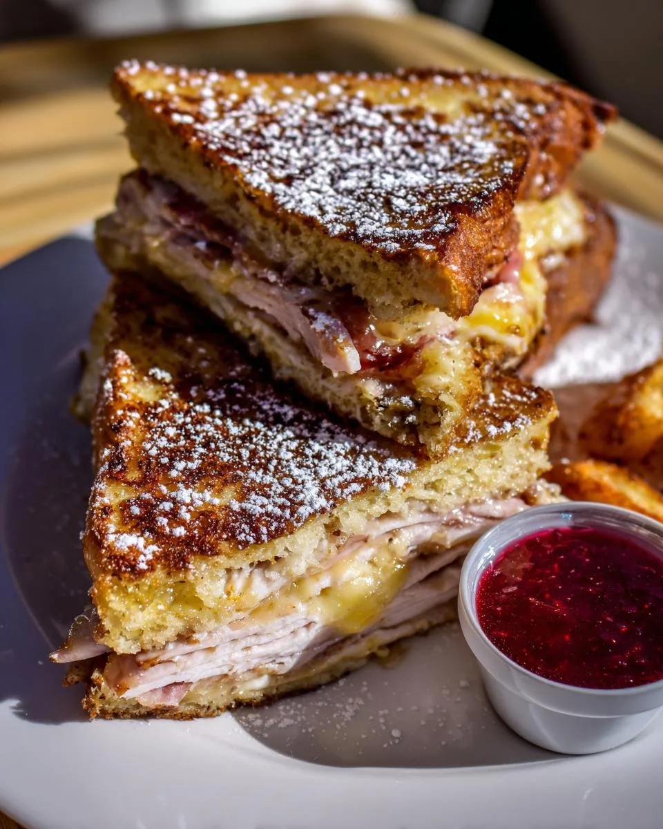 Monte Cristo sandwich - detail 3