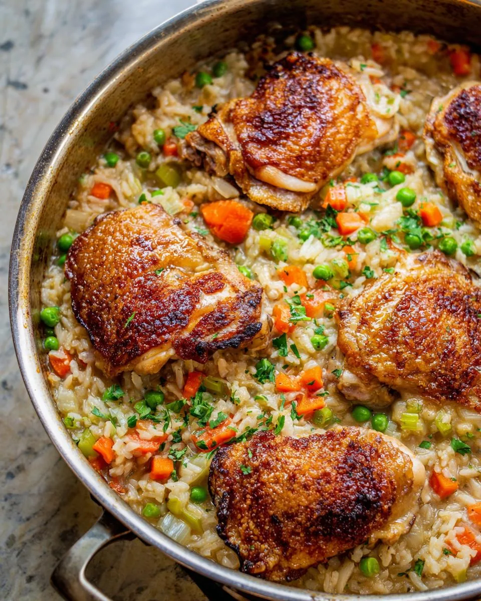 One Pan Chicken and Rice Casserole - detail 4