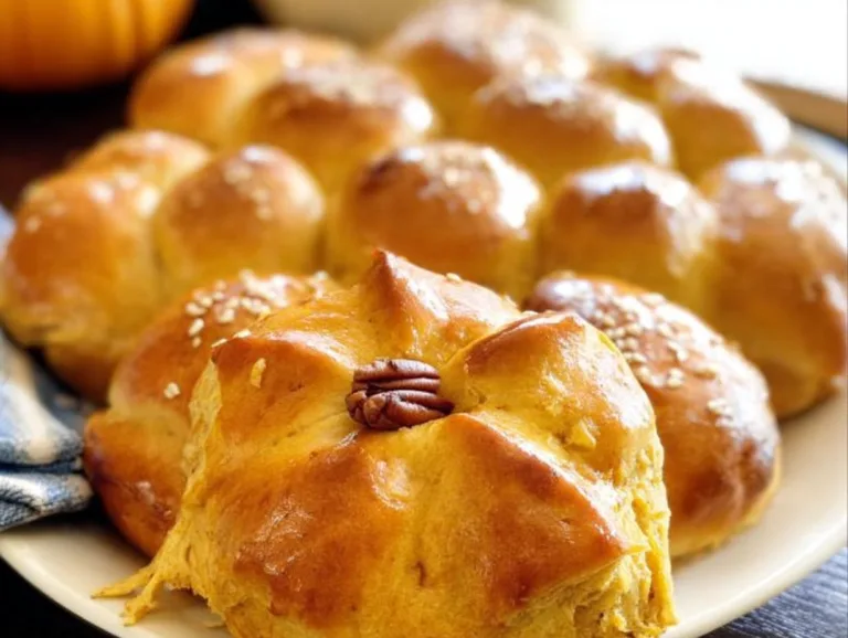 Pumpkin Dinner Rolls