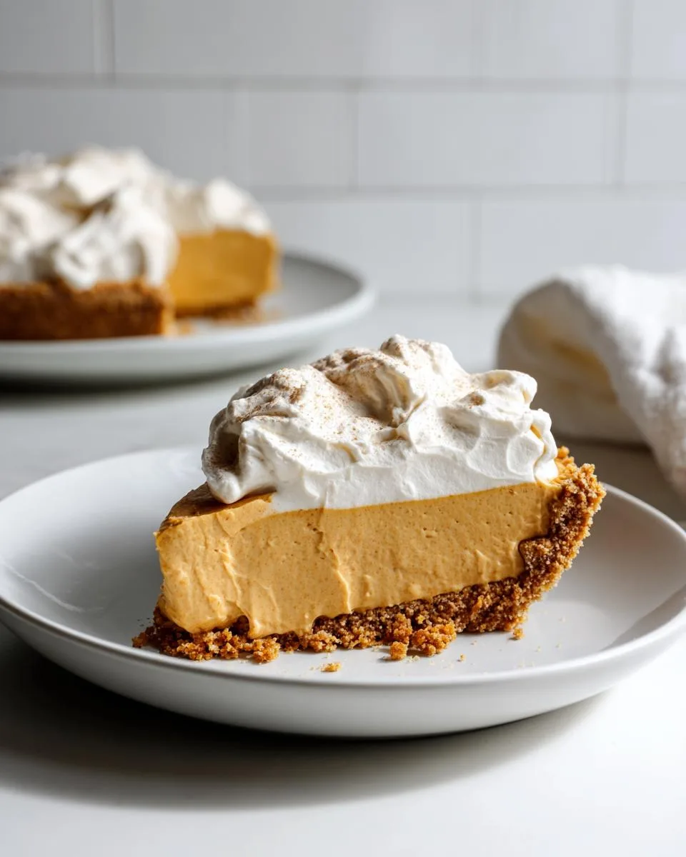 Pumpkin Mousse Pie - detail 3