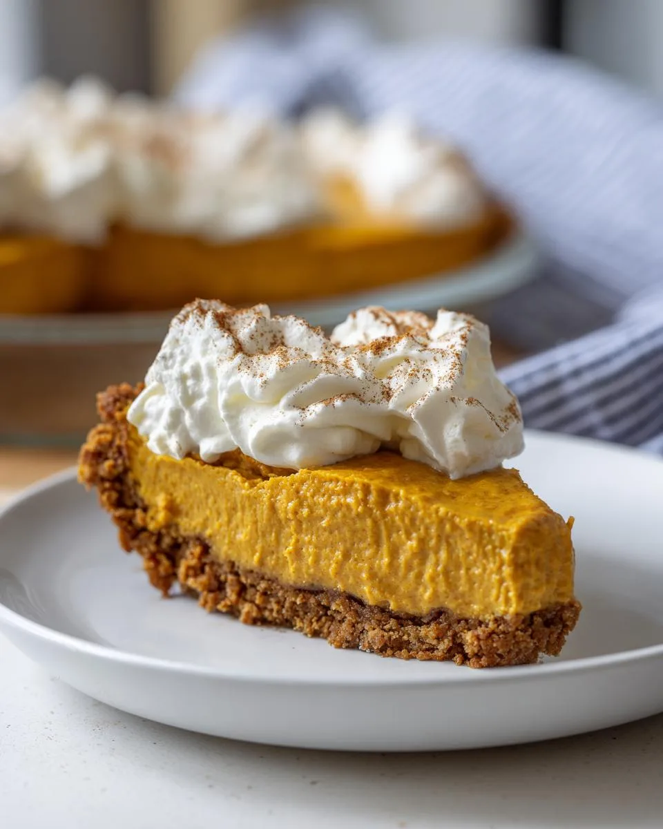 Pumpkin Mousse Pie - detail 4