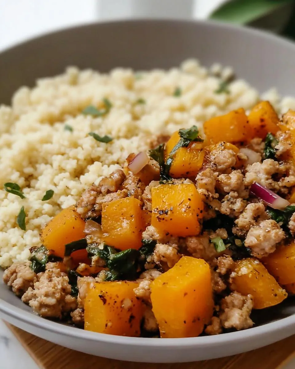 Roasted Butternut Squash With Ground Turkey - detail 4